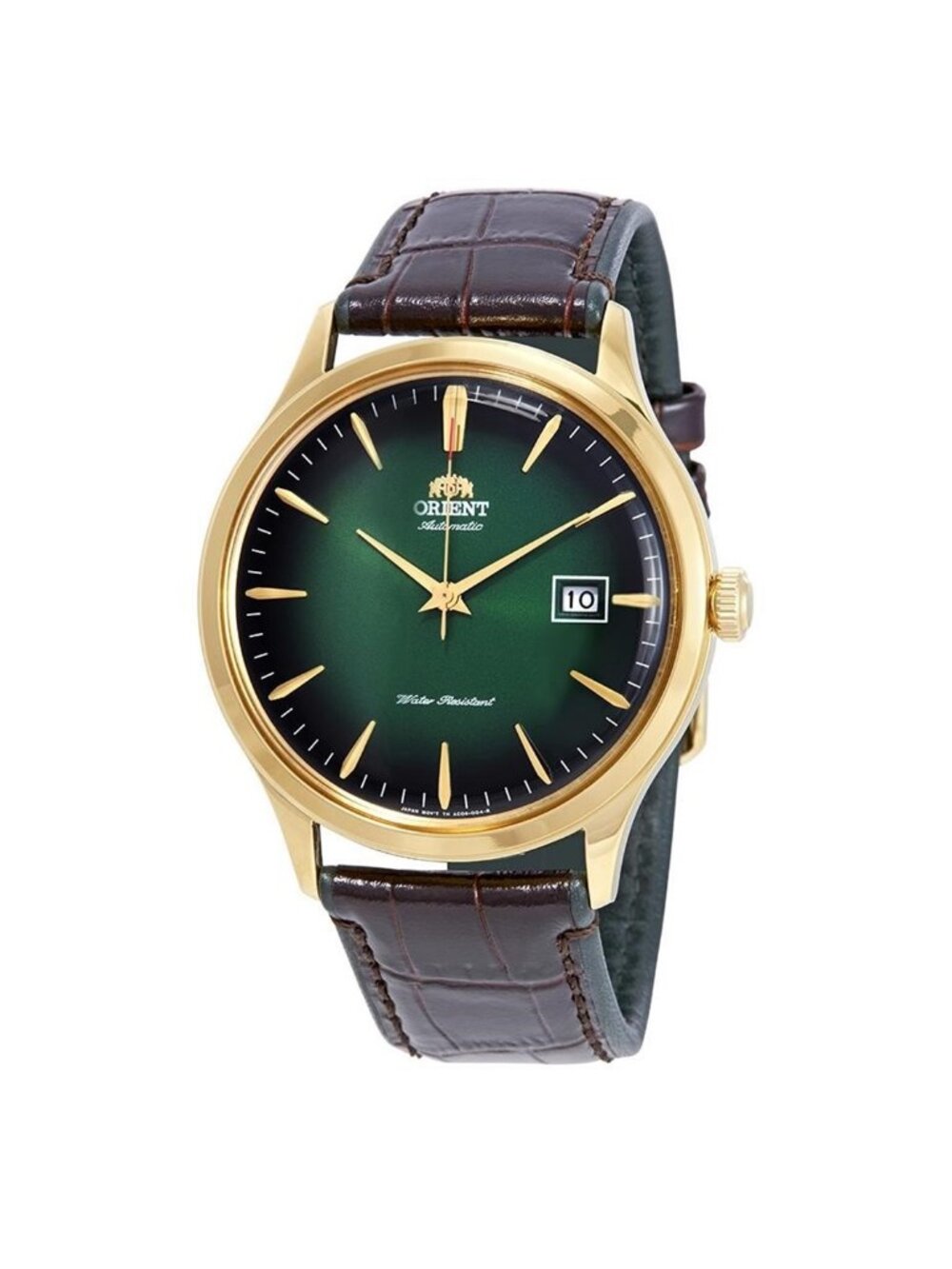 NWT Orient Bambino Version 4 Automatic Green Dial Men's Watch